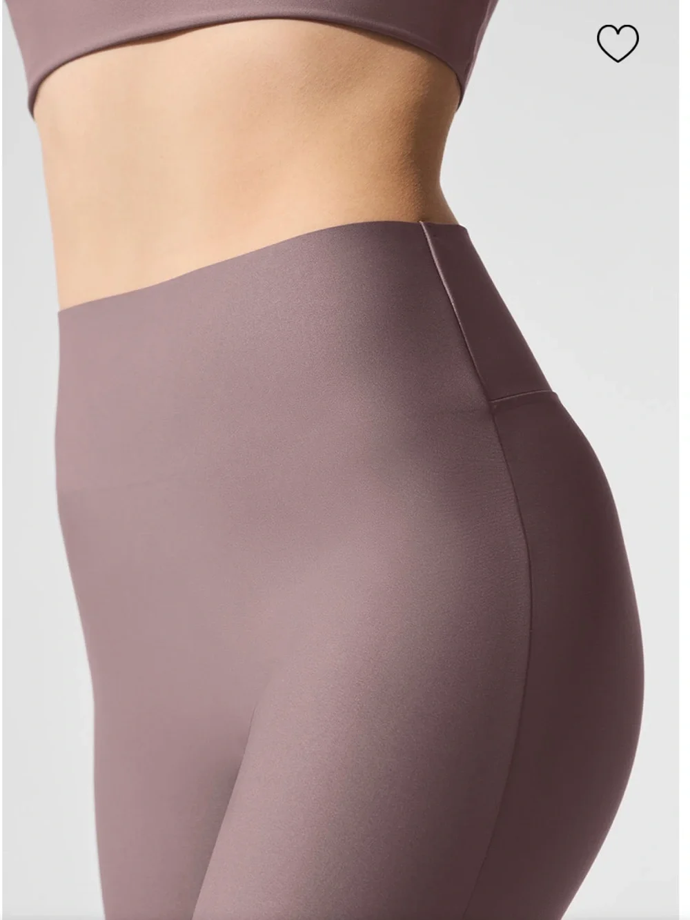 ALO Yoga Airlift 7/8 High-Rise Leggings Mushroom Size Small NWT‼️